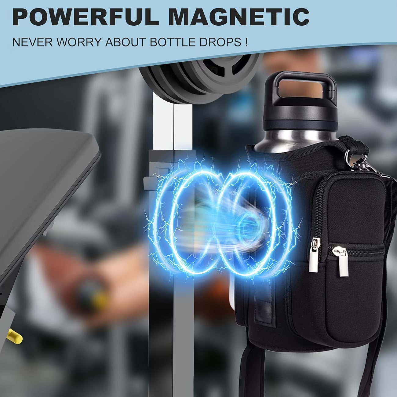 Magnetic Gym Bag