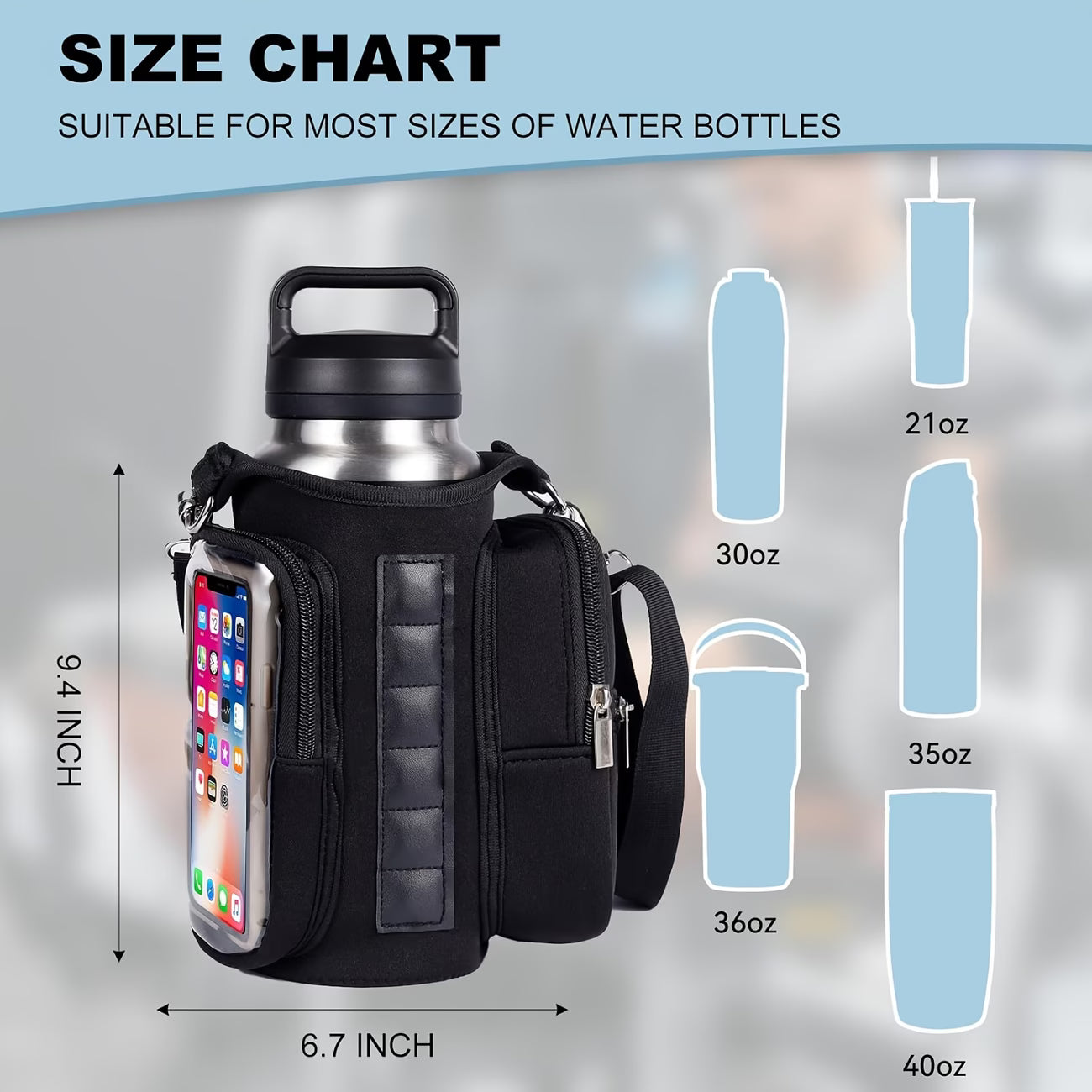 Magnetic Gym Bag